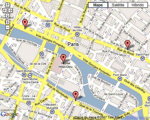 Los eventos de la API de los mapas de Google permiten añadir marcadores de posición cada vez que se pincha en un punto del mapa