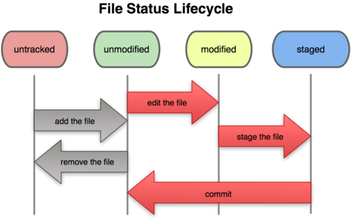 El ciclo de vida del estado de tus archivos